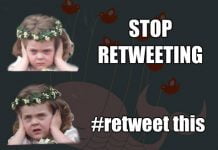 The Stop Retweeting Poster Girl 2011