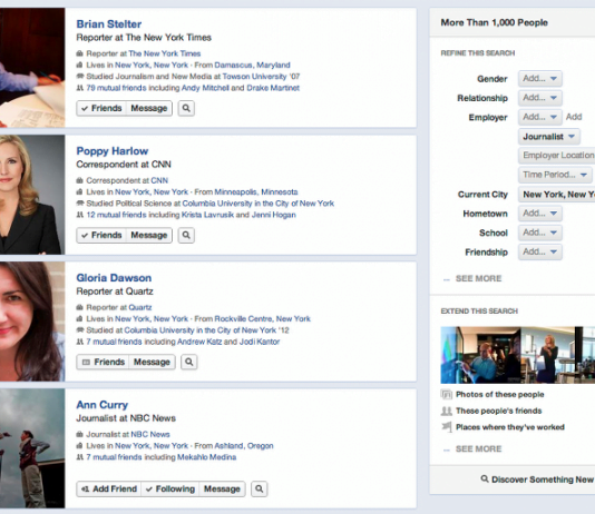 What’s new about the Facebook Graph Search?