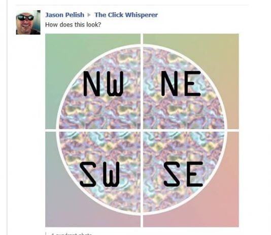 Facebook Home Page Tricks: Four Images Shown Together At Once