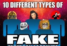 10 Different Types of Fake Facebook Accounts 10 Different Types of Fake Facebook Accounts