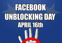 Five New Facebook Holidays – Featuring Unblocking Day on April 16th