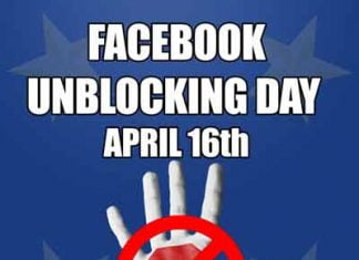 Five New Facebook Holidays – Featuring Unblocking Day on April 16th